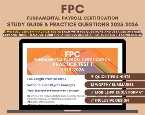 Fpc Certification Study Guide