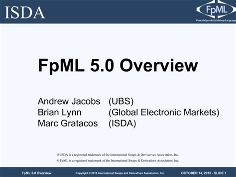 Full Download Fpml 5 User Guide Isda 