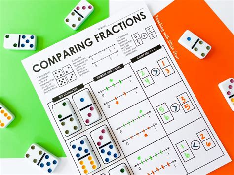 Fraction Fun 20 Engaging Activities For Comparing Fractions Teach Comparing Fractions - Teach Comparing Fractions