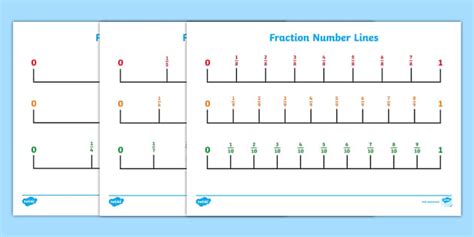 Fraction Number Lines Primary Resource Ks1 2 Twinkl Number Lines And Fractions - Number Lines And Fractions