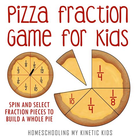 Fraction Pizzas Inspired Elementary Recipes With 4 Fractions - Recipes With 4 Fractions