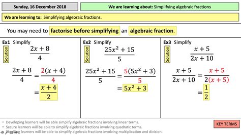 Fraction Rules Algebraic Rules For Working With Fractions Rules For Adding Fractions - Rules For Adding Fractions