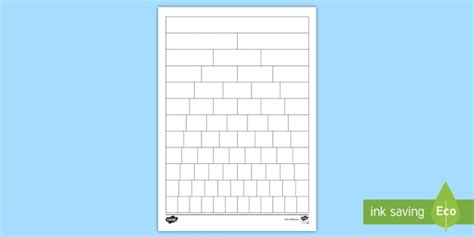fraction wall blank template