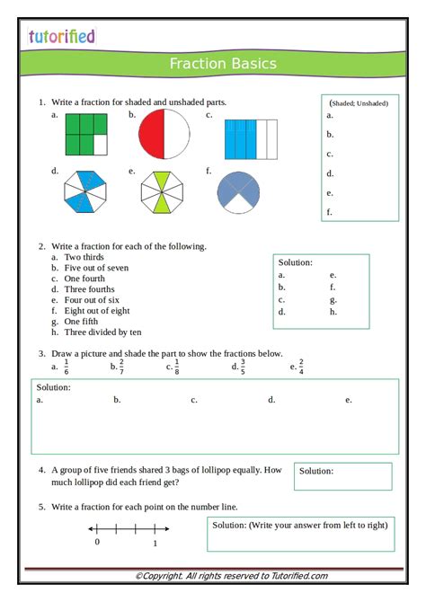 Fraction Worksheets Common Core Sheets Intro To Fractions Worksheet - Intro To Fractions Worksheet
