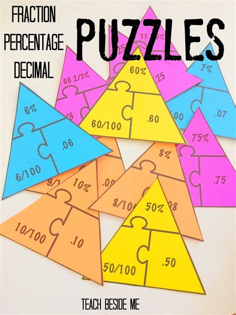 Fractions Game With Percentages And Decimals Common Core Fractions Decimals And Percents Activities - Fractions Decimals And Percents Activities