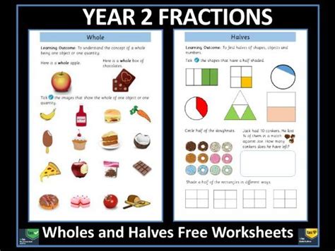 Fractions Halves Year 2 Teaching Resources Halves Fractions - Halves Fractions