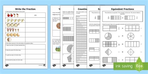 Fractions Home Learning Activity Booklet Year 3 Twinkl Fractions Homework Year 3 - Fractions Homework Year 3