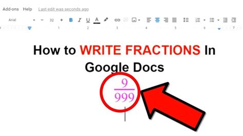 Fractions In Google Docs Google Docs Tips Google Uncommon Denominator Fractions - Uncommon Denominator Fractions