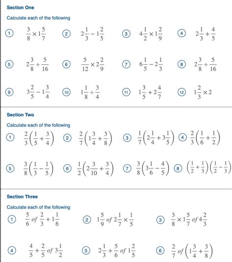 Fractions National 5 Maths Fractions Homework Year 5 - Fractions Homework Year 5