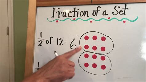 Fractions Of A Set Youtube Fractions Of A Set - Fractions Of A Set