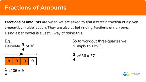 Fractions Of Amounts Gcse Maths Steps Examples Amp Combining Amounts With Fractions - Combining Amounts With Fractions
