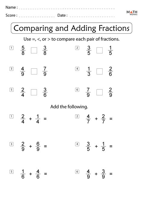 Fractions Worksheet For 4th Grade   4th Grade Fractions Worksheets Free Download Print - Fractions Worksheet For 4th Grade