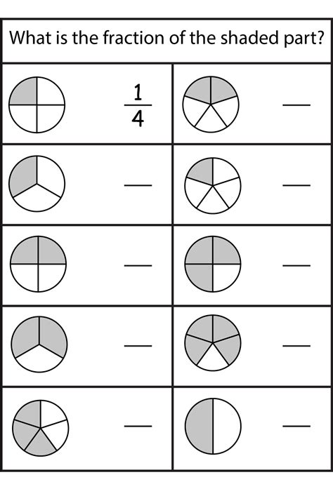 Fractions Worksheets Activity Sheets For Kids Math Worksheets Fraction Activities For Kindergarten - Fraction Activities For Kindergarten