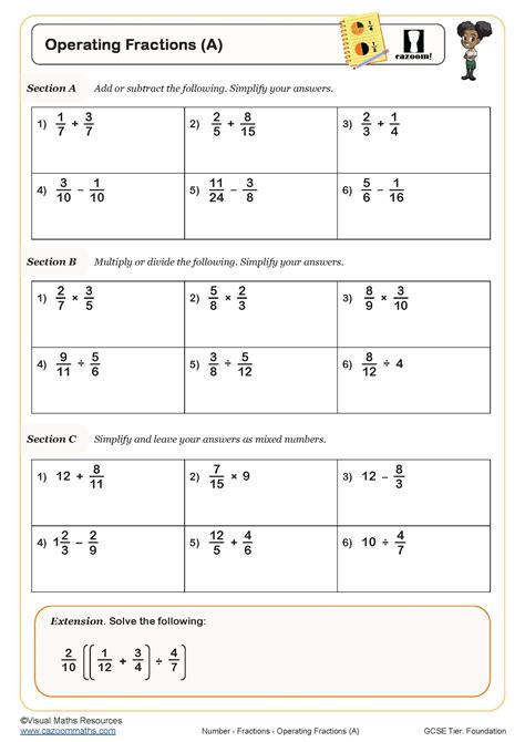 Fractions Worksheets Ks1 Ks3 Fractions Worksheets For Kids Third Grade Understanding Fractions Worksheet - Third Grade Understanding Fractions Worksheet