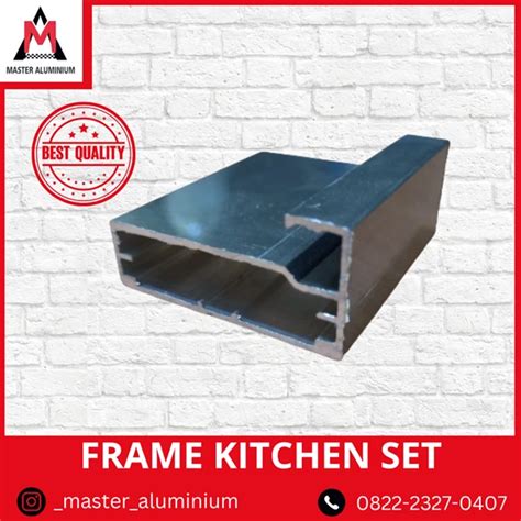Frame Kitchen Set Aluminium Profile Frame Kitchen Set Aluminium Gold - Frame Kitchen Set Aluminium Gold