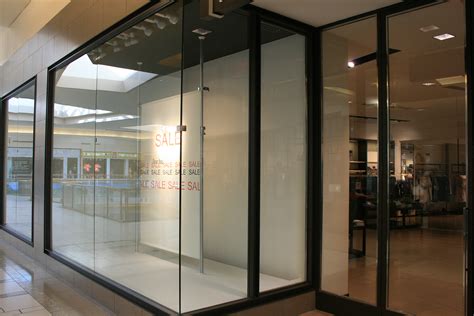 Frameless Glass Storefront Door