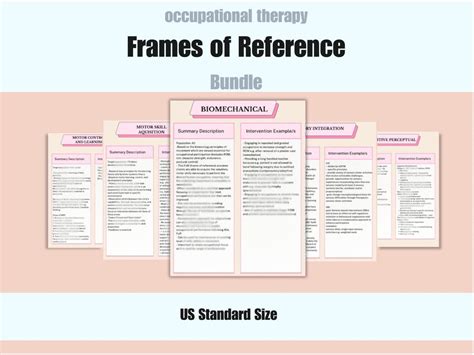 Frames Of Reference In Occupational Therapy