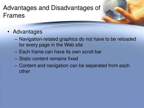 Full Download Frames Advantages And Disadvantages 