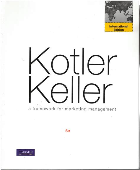Read Online Framework For Marketing Management 5Th Edition 