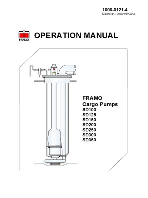 Framo Pump Operation Manual