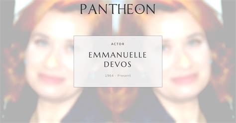 france inter emmanuelle devos biography