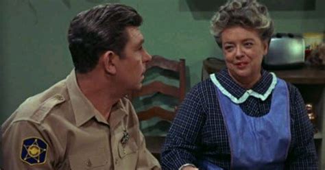 frances bavier and andy griffith feud