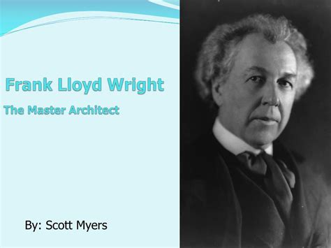 frank lloyd wright biography ppt template