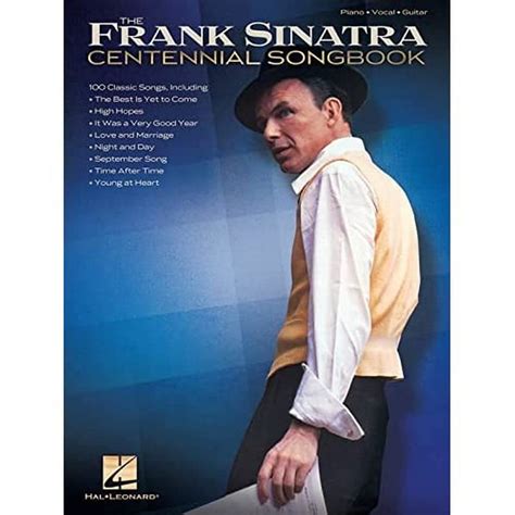 Read Online Frank Sinatra Centennial Songbook Piano Vocal Guitar Artist Songbook 