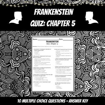 frankenstein chapter by chapter quiz