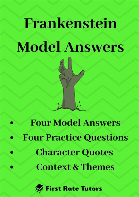 Read Frankenstein Answers By Chapter 