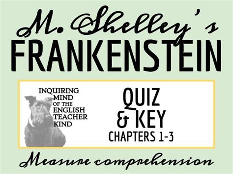 Read Frankenstein Chapter 1 Questions And Answers 