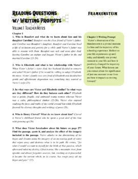 Read Online Frankenstein Guide Questions 