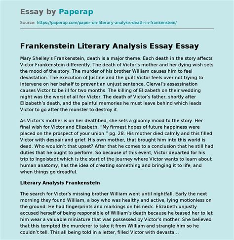 Download Frankenstein Paper Topics 