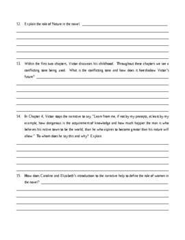 Read Frankenstein Prologue Questions Answers 
