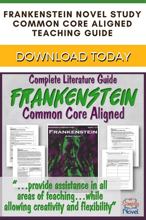 Read Frankenstein Study Guide Teacher Copy 