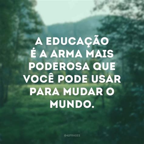 Frase De Educacao