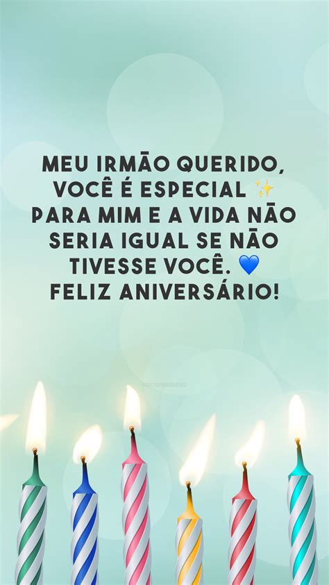 frases de aniversário para irmão