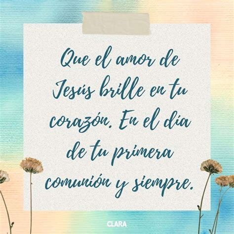 Frases De Primera Comunion