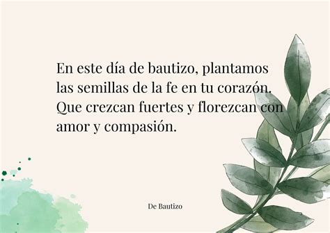 Frases Para Bautizo