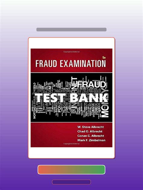 Fraud Examination Albrecht Multiple Choice Questions