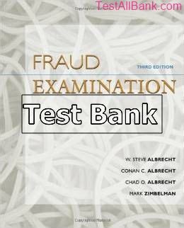 Read Online Fraud Examination 3Rd Edition Test Bank 