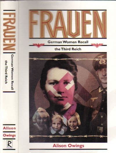 Full Download Frauen German Women Recall The Third Reich 