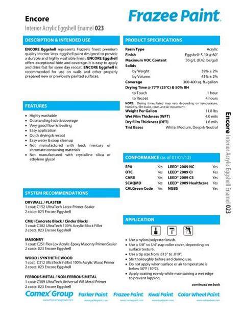frazee paint color chart