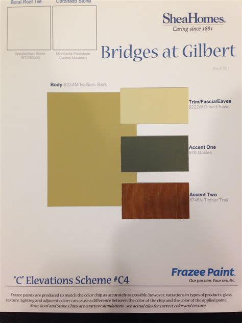 Frazee Paint Colors