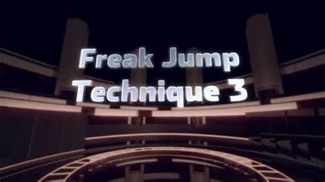 Freak Jump Technique 3 Week 2