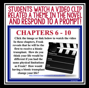Read Freak The Mighty Journal Prompts 