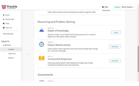 Freckle Standards Assessment