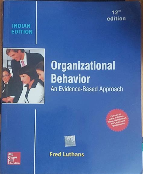 Read Online Fred Luthans Organizational Behavior 12Th Edition Doc Up 