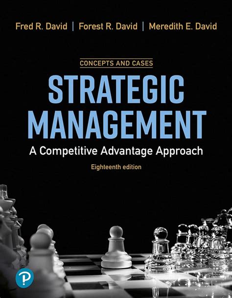 Full Download Fred R David Strategic Management 9Th Edition 
