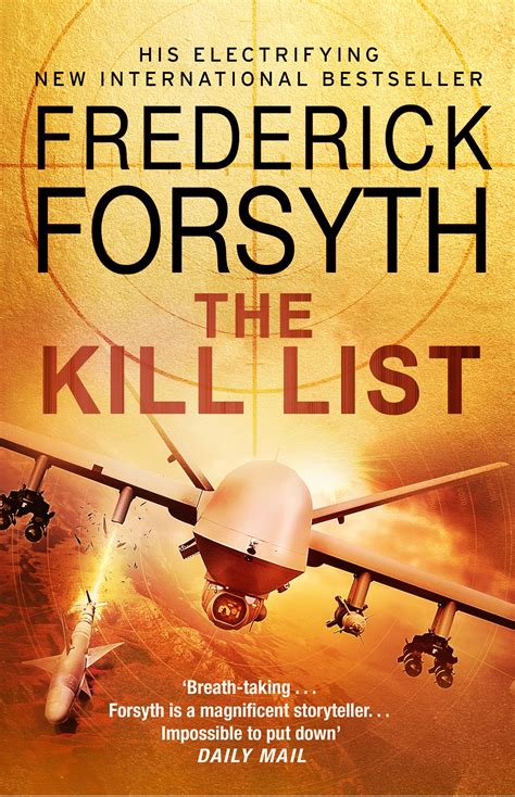 frederick forsyth books the kill list